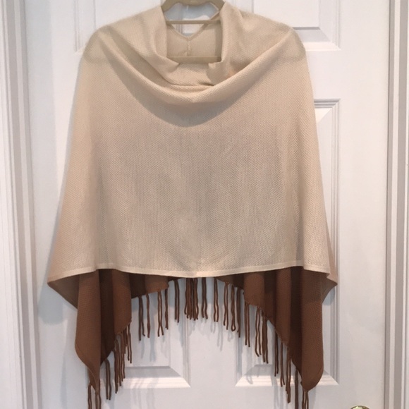 Chico’s Ombré Poncho - Picture 3 of 7